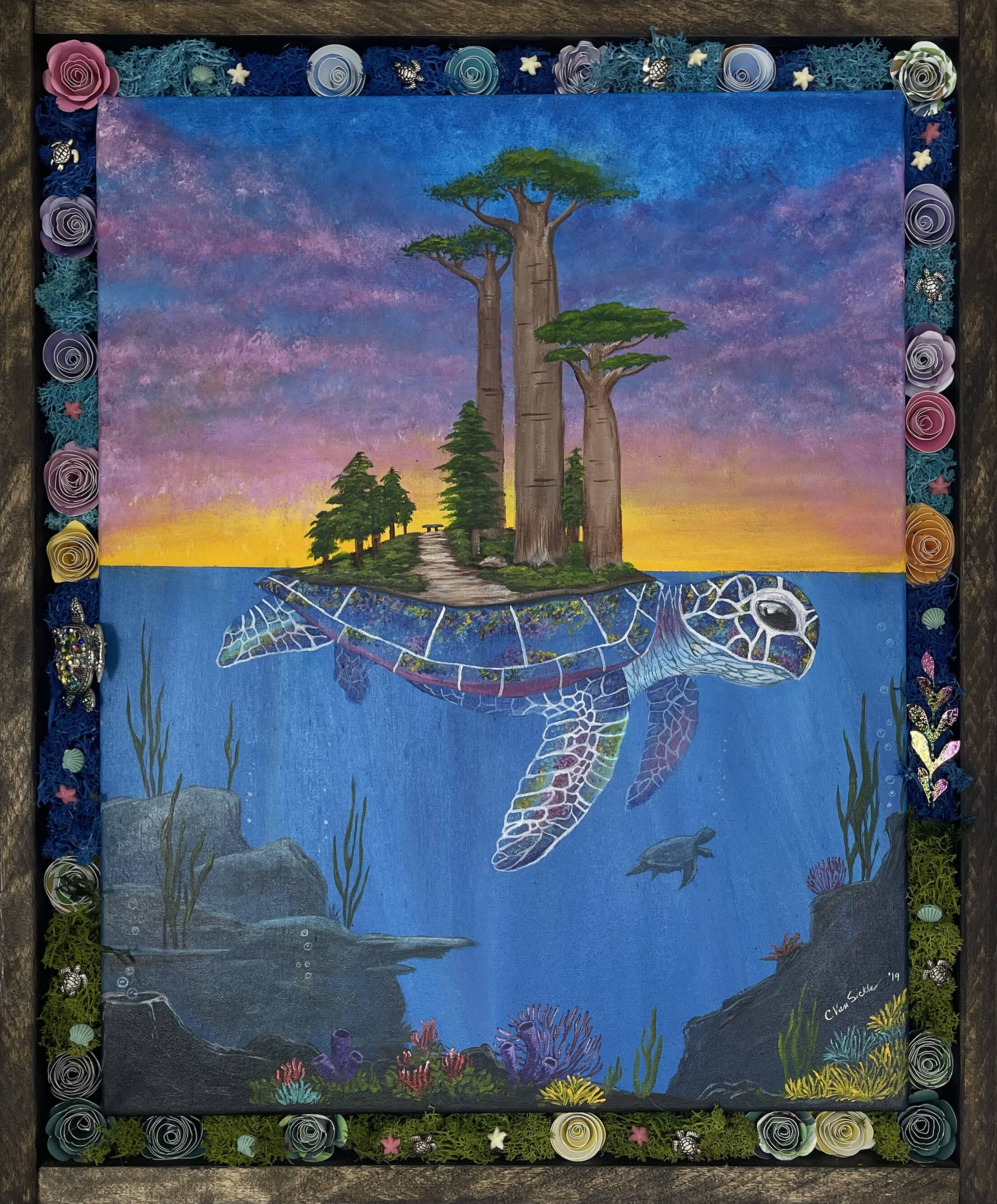 Fantasy, Wildlife, & Mixed Media Art  East Twin Arts by Christine Van  Sickle
